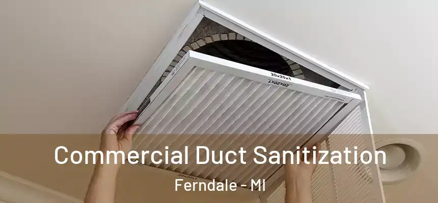 Commercial Duct Sanitization Ferndale - MI