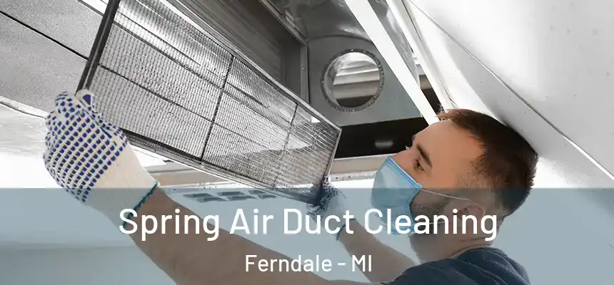 Spring Air Duct Cleaning Ferndale - MI